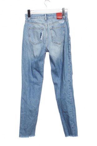 Дамски дънки Zara, Размер S, Цвят Син, Цена 26,98 лв.