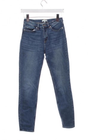 Blugi de femei Zara, Mărime XS, Culoare Albastru, Preț 71,00 Lei