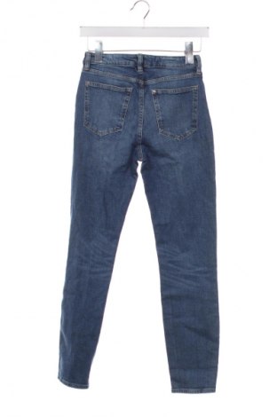 Blugi de femei Zara, Mărime XS, Culoare Albastru, Preț 71,00 Lei