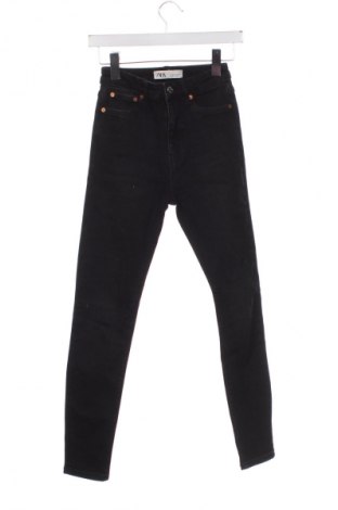 Dámske džínsy  Zara, Veľkosť XXS, Farba Čierna, Cena  13,80 €