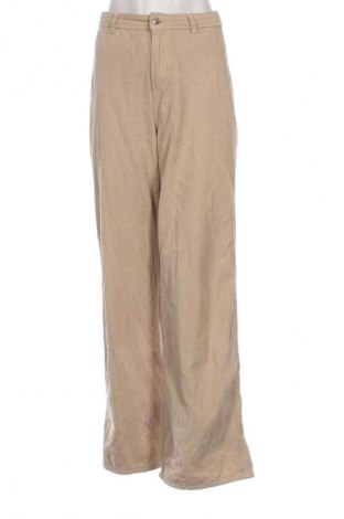 Damen Cordhose Bershka, Größe S, Farbe Beige, Preis € 14,83