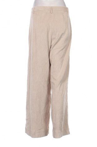 Női kordbársony nadrág Carla Montanarini, Méret XL, Szín Bézs, Ár 7 839 Ft