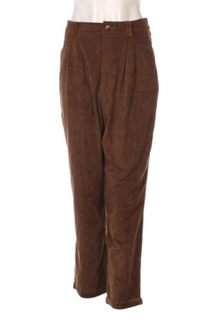 Dámske menčestráky SHEIN, Veľkosť M, Farba Hnedá, Cena  6,95 €