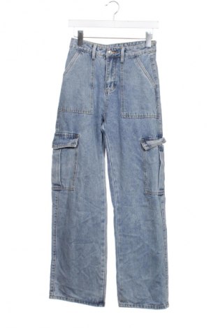 Γυναικείο κοτλέ παντελόνι SHEIN, Μέγεθος S, Χρώμα Μπλέ, Τιμή 6,99 €