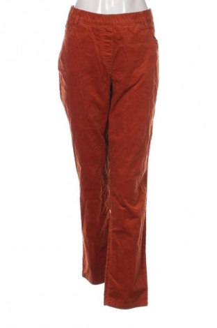 Γυναικείο κοτλέ παντελόνι Walbusch, Μέγεθος XXL, Χρώμα Πορτοκαλί, Τιμή 35,00 €