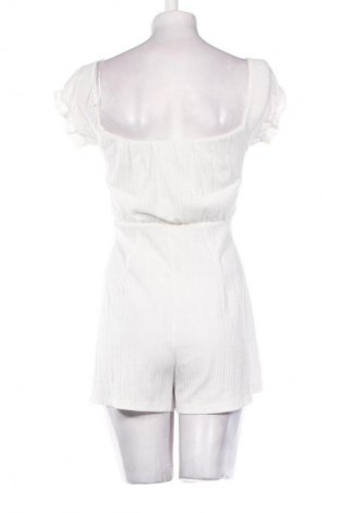 Női rövid overál Bershka, Méret M, Szín Fehér, Ár 7 800 Ft