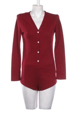 Salopetă scurtă de damă SHEIN, Mărime M, Culoare Roșu, Preț 44,99 Lei