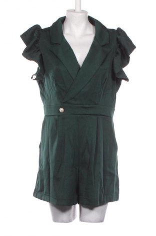 Дамски къс гащеризон Unbranded, Размер L, Цвят Зелен, Цена 39,00 лв.