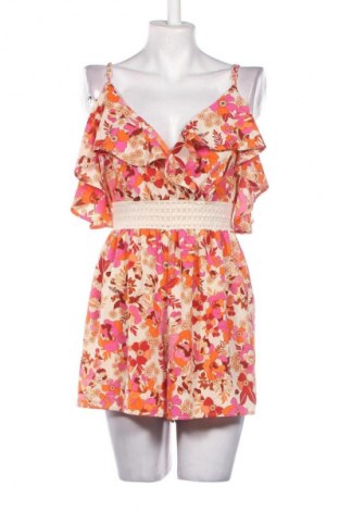 Дамски къс гащеризон Unbranded, Размер M, Цвят Многоцветен, Цена 39,14 лв.