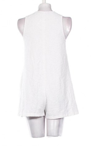 Kurzer Damenoverall Zara, Größe S, Farbe Weiß, Preis 10,26 €