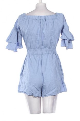 Salopetă scurtă de damă Zara, Mărime L, Culoare Albastru, Preț 89,47 Lei