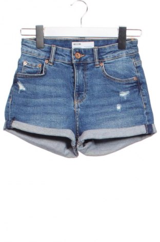Pantaloni scurți de femei Bershka, Mărime XXS, Culoare Albastru, Preț 50,00 Lei