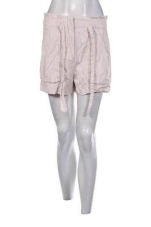 Дамски къс панталон H&M, Размер S, Цвят Бежов, Цена 19,04 лв.