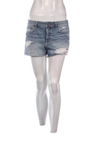 Дамски къс панталон H&M, Размер XL, Цвят Син, Цена 18,00 лв.