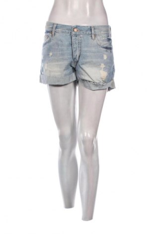 Pantaloni scurți de femei H&M, Mărime XXL, Culoare Albastru, Preț 47,37 Lei