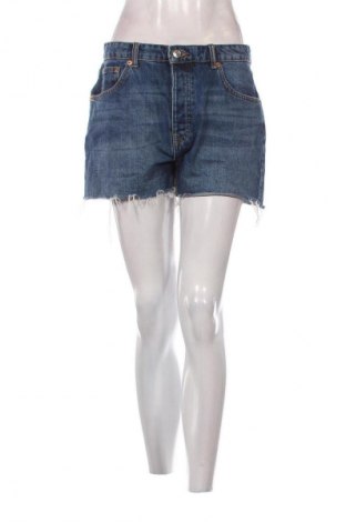 Γυναικείο κοντό παντελόνι Pull&Bear, Μέγεθος L, Χρώμα Μπλέ, Τιμή 9,72 €
