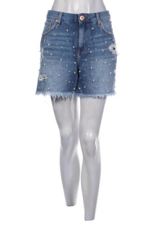 Γυναικείο κοντό παντελόνι River Island, Μέγεθος XL, Χρώμα Μπλέ, Τιμή 17,39 €