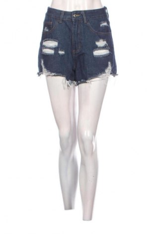 Дамски къс панталон SHEIN, Размер S, Цвят Син, Цена 19,00 лв.