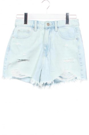 Pantaloni scurți de femei Sinsay, Mărime XS, Culoare Albastru, Preț 50,00 Lei