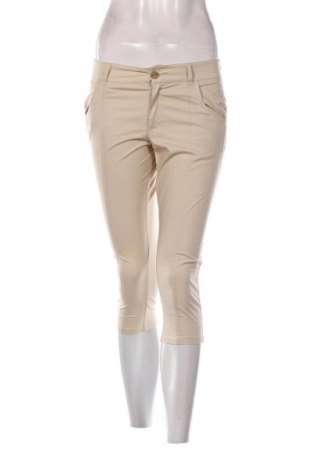 Дамски панталон Stefanel, Размер S, Цвят Екрю, Цена 45,60 лв.