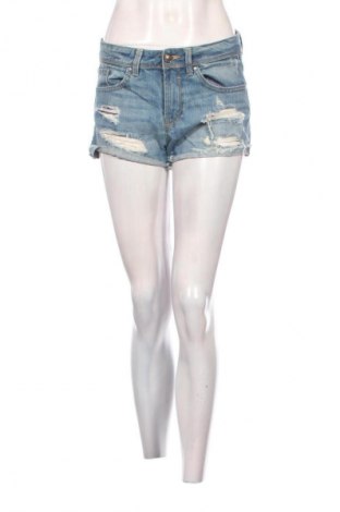 Γυναικείο κοντό παντελόνι Stradivarius, Μέγεθος S, Χρώμα Μπλέ, Τιμή 9,72 €