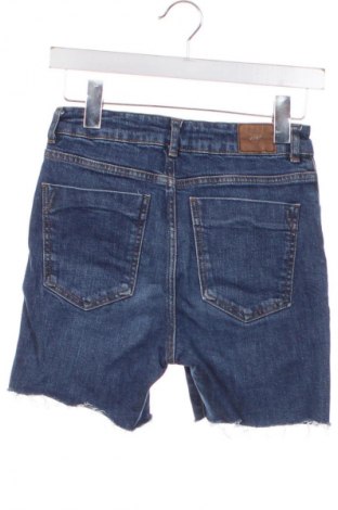 Дамски къс панталон Zara, Размер XS, Цвят Син, Цена 15,96 лв.