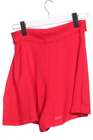 Дамски къс панталон Zara, Размер XS, Цвят Червен, Цена 20,00 лв.