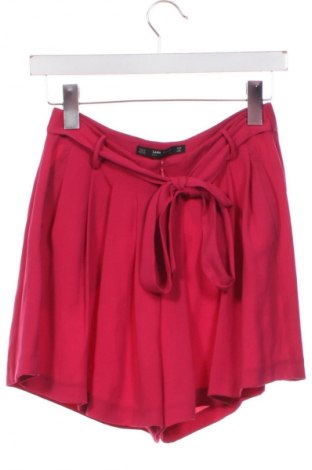 Γυναικείο κοντό παντελόνι Zara, Μέγεθος XS, Χρώμα Ρόζ , Τιμή 10,00 €
