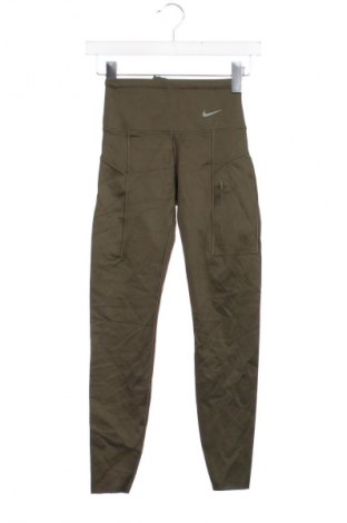 Damen Leggings Nike, Größe XXS, Farbe Grün, Preis 22,99 €
