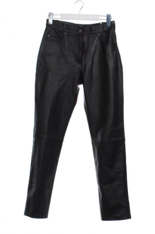 Дамски кожен панталон H.I.S, Размер M, Цвят Черен, Цена 107,00 лв.
