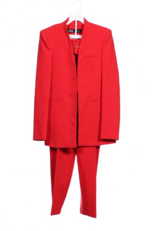 Damen Kostüm Zara, Größe XS, Farbe Rot, Preis 95,97 €