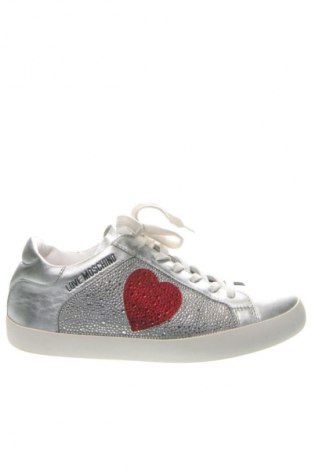 Dámske topánky  Love Moschino, Veľkosť 39, Farba Strieborná, Cena  162,66 €
