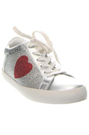Dámske topánky  Love Moschino, Veľkosť 39, Farba Strieborná, Cena  162,66 €