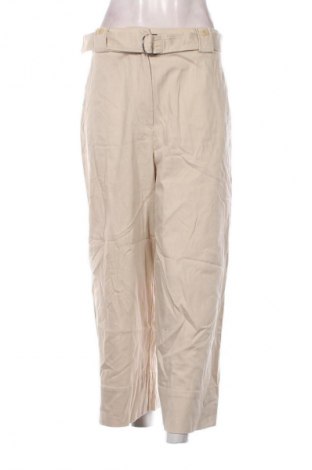 Pantaloni de femei BOSS, Mărime L, Culoare Bej, Preț 315,99 Lei