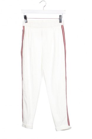 Дамски панталон Bershka, Размер XS, Цвят Бял, Цена 28,99 лв.