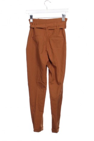 Damskie spodnie Bershka, Rozmiar XXS, Kolor Brązowy, Cena 48,99 zł