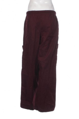 Dámské kalhoty  Bershka, Velikost S, Barva Červená, Cena  229,00 Kč