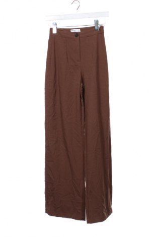 Damenhose Bershka, Größe XXS, Farbe Braun, Preis 11,99 €