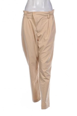 Pantaloni de femei Gina Tricot, Mărime XL, Culoare Bej, Preț 126,32 Lei
