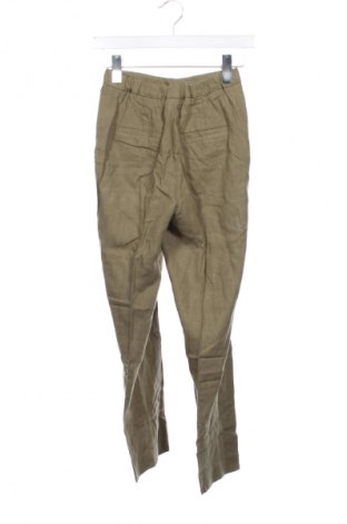 Pantaloni de femei H&M, Mărime XS, Culoare Verde, Preț 76,32 Lei