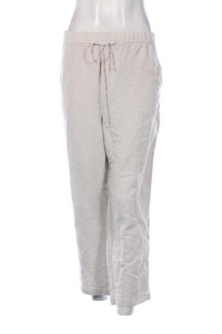 Pantaloni de femei H&M, Mărime XXL, Culoare Ecru, Preț 77,17 Lei