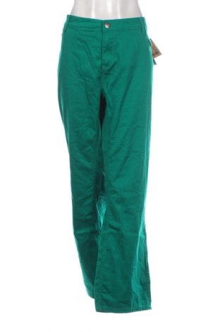 Γυναικείο παντελόνι Janina, Μέγεθος 3XL, Χρώμα Πράσινο, Τιμή 13,99 €