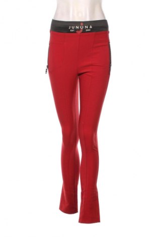 Дамски панталон Junona, Размер M, Цвят Червен, Цена 55,99 лв.