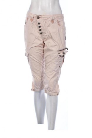 Pantaloni de femei Khujo, Mărime S, Culoare Bej, Preț 164,63 Lei