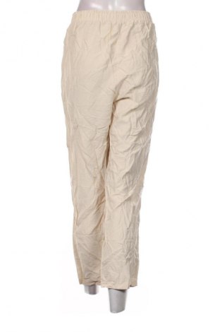 Дамски панталон LC Waikiki, Размер XL, Цвят Бежов, Цена 32,99 лв.