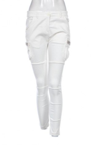 Damskie spodnie Lucy, Rozmiar M, Kolor ecru, Cena 66,67 zł