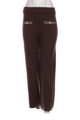 Damskie spodnie M&V, Rozmiar S, Kolor Brązowy, Cena 66,67 zł