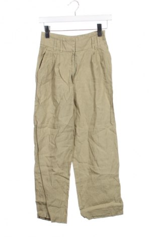 Dámské kalhoty  Massimo Dutti, Velikost XS, Barva Zelená, Cena  785,00 Kč