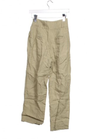 Dámské kalhoty  Massimo Dutti, Velikost XS, Barva Zelená, Cena  785,00 Kč