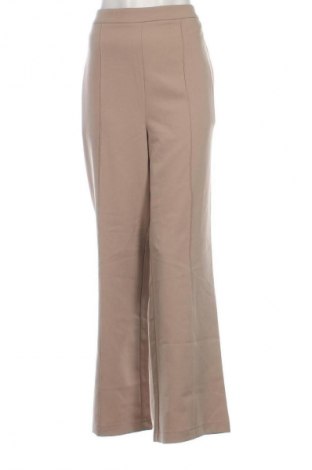 Pantaloni de femei Pieces, Mărime XL, Culoare Bej, Preț 163,16 Lei